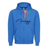 True Royal mirage Zipper Hoodie - linhVisuals
