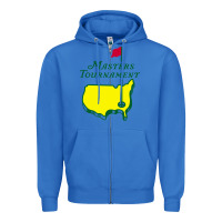 True Royal MASTERS TOURNAMENT GOLF Zipper Hoodie - linhVisuals