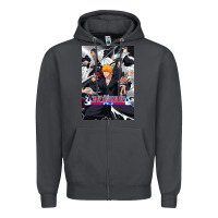 Smoke Bleachs Anime Zipper Hoodie - linhVisuals