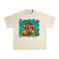 Sandshell fall longhorn cows Urban Heavy Tee - RanaPortraitStore