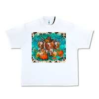 White fall longhorn cows Urban Heavy Tee - RanaPortraitStore