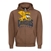 Chestnut canisius golden griffins Zipper Hoodie - linhVisuals