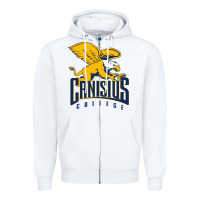 White canisius golden griffins Zipper Hoodie - linhVisuals