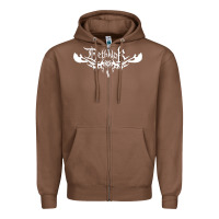 Chestnut dethklok Zipper Hoodie - linhVisuals