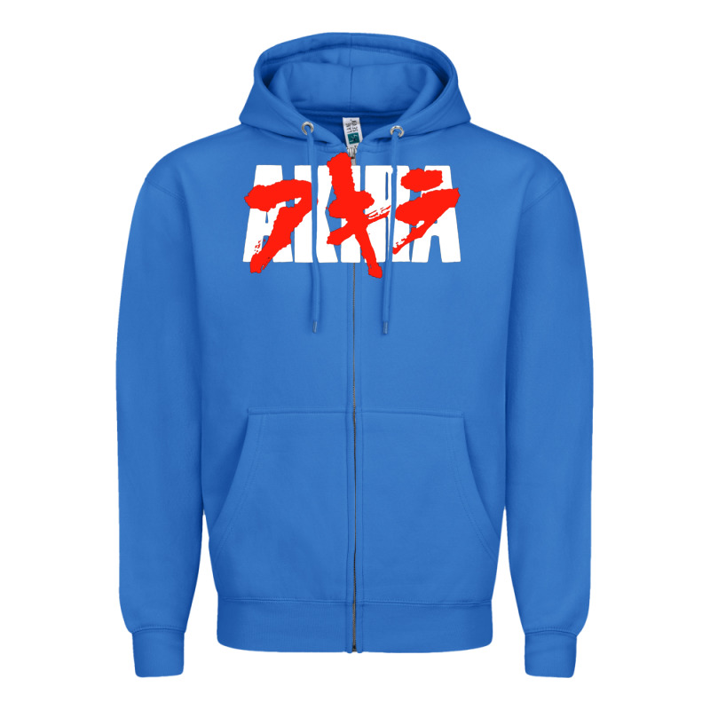 Black Akira Zipper Hoodie by linhVisuals | Teevron