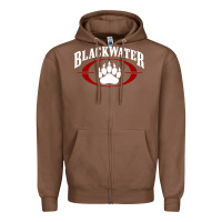 Chestnut blackwater Zipper Hoodie - linhVisuals