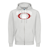 Dove Grey blackwater Zipper Hoodie - linhVisuals