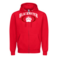 Red blackwater Zipper Hoodie - linhVisuals