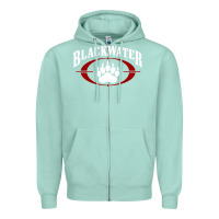 Seafoam blackwater Zipper Hoodie - linhVisuals