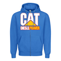 True Royal cat diesel power Zipper Hoodie - linhVisuals