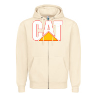 Sandshell cat Zipper Hoodie - linhVisuals