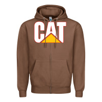 Chestnut cat Zipper Hoodie - linhVisuals