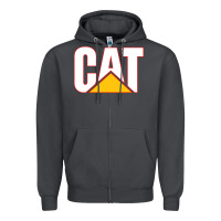 Smoke cat Zipper Hoodie - linhVisuals