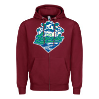 Burgundy lexington gifts,   legends Zipper Hoodie - linhVisuals
