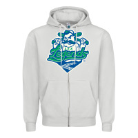 Dove Grey lexington gifts,   legends Zipper Hoodie - linhVisuals