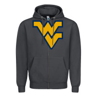 Smoke west virginia gifts,  power Zipper Hoodie - linhVisuals