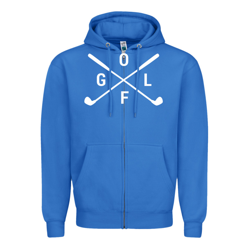 Golf Club 001 Zipper Hoodie by linhVisuals | Teevron