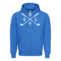 True Royal Golf Club 001 Zipper Hoodie - linhVisuals