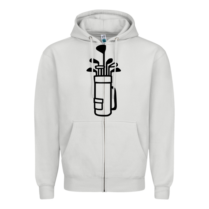 Golf Club 003 Zipper Hoodie by linhVisuals | Teevron