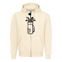 Sandshell Golf Club 003 Zipper Hoodie - linhVisuals