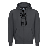 Smoke Golf Club 003 Zipper Hoodie - linhVisuals