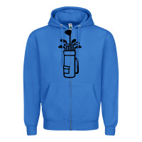 True Royal Golf Club 003 Zipper Hoodie - linhVisuals