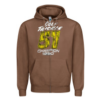 Chestnut cole trickle Zipper Hoodie - linhVisuals