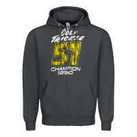 Smoke cole trickle Zipper Hoodie - linhVisuals