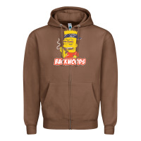 Chestnut backwoods tshirt Zipper Hoodie - linhVisuals