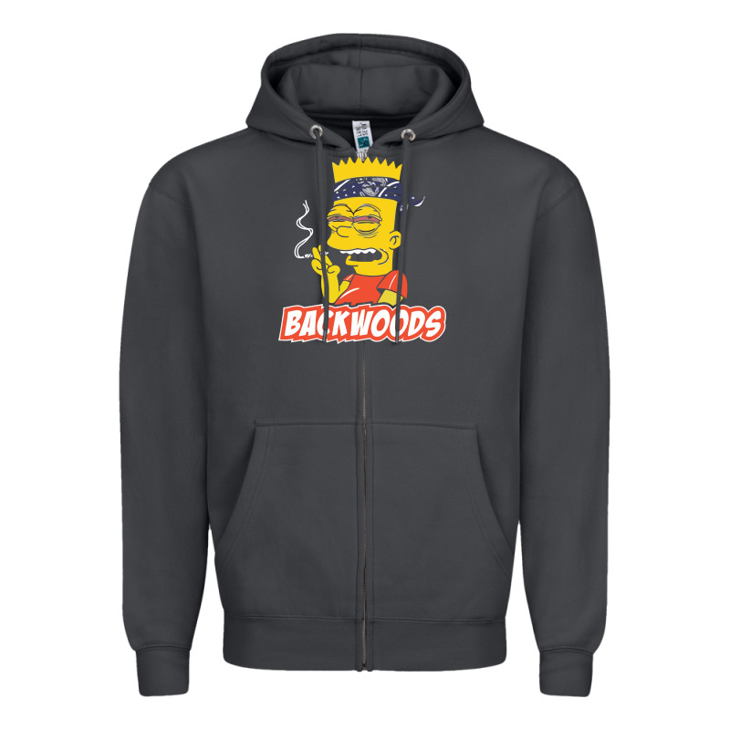 Backwoods Tshirt Zipper Hoodie by linhVisuals | Teevron