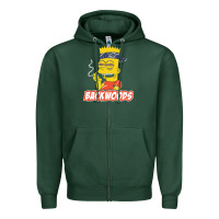 Sports Green backwoods tshirt Zipper Hoodie - linhVisuals