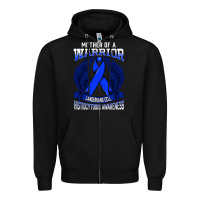 Langerhans Cell Histiocytosis Awareness Mother Support Ribbo Sweatshir Zipper Hoodie | Teevron