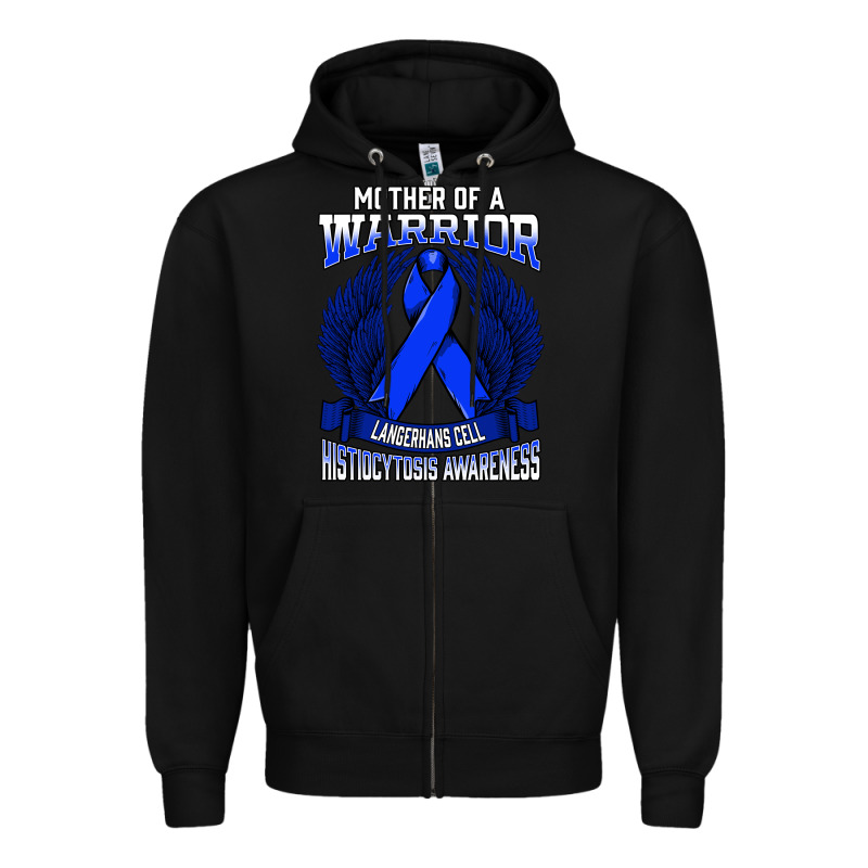 Langerhans Cell Histiocytosis Awareness Mother Support Ribbo Sweatshir Zipper Hoodie by linhVisuals | Teevron