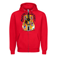 Red courtney barnett müsic Zipper Hoodie - linhVisuals