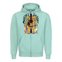 Seafoam courtney barnett müsic Zipper Hoodie - linhVisuals