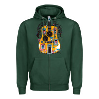 Sports Green courtney barnett müsic Zipper Hoodie - linhVisuals