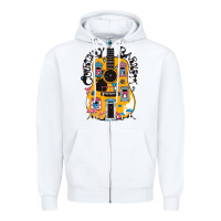 White courtney barnett müsic Zipper Hoodie - linhVisuals