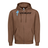 Chestnut Specialized Bikes Bicycle Zipper Hoodie - linhVisuals