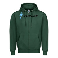Sports Green Specialized Bikes Bicycle Zipper Hoodie - linhVisuals