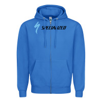 True Royal Specialized Bikes Bicycle Zipper Hoodie - linhVisuals