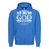 Armor Of God Bible Verse Scripture Zipper Hoodie | Teevron