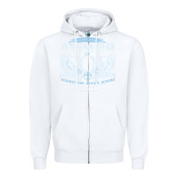 White armor of god bible verse scripture Zipper Hoodie - linhVisuals