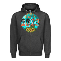 Charcoal Heather class of 2023 senior Zipper Hoodie - JahusDesignShop