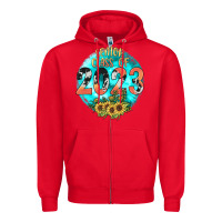 Red class of 2023 senior Zipper Hoodie - JahusDesignShop