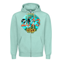Seafoam class of 2023 senior Zipper Hoodie - JahusDesignShop
