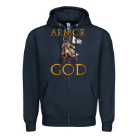 Armor Of God Ephesians Bible Verse Zipper Hoodie | Teevron