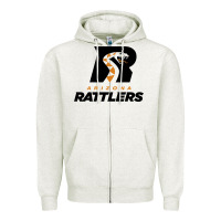 Oatmeal Heather the-arizona-rattlers-pen Zipper Hoodie - linhVisuals