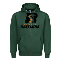 Sports Green the-arizona-rattlers-pen Zipper Hoodie - linhVisuals