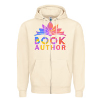 Sandshell book author funny author book writing Zipper Hoodie - linhVisuals
