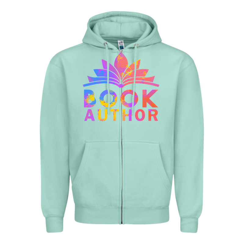 Book Author Funny Author Book Writing Zipper Hoodie by linhVisuals | Teevron
